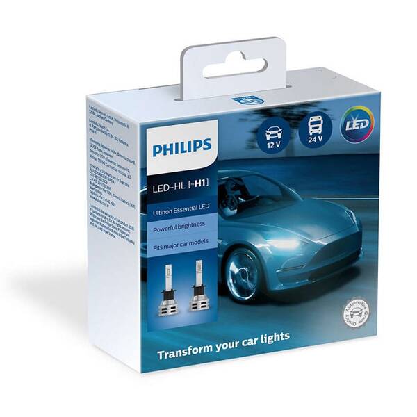 Autožárovka Philips LED H1 Ultinon Essential 2 ks 


