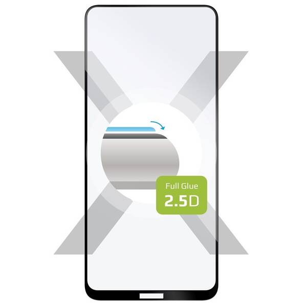 Tvrzené sklo FIXED Full-Cover na Nokia 5.4 černé

