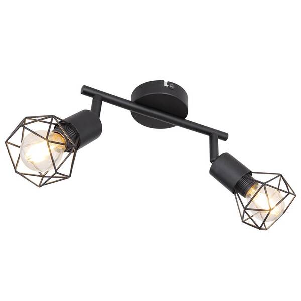Bodové svítidlo GLOBO Xara I, 2xE14, 40W černé

