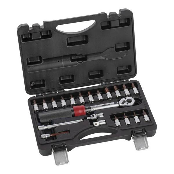 Momentový klíč Kreator KRTH31001 SET (21 ks) 

