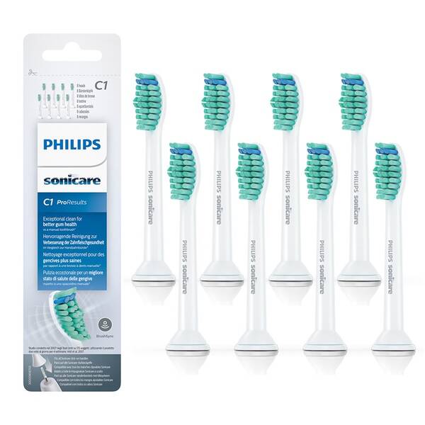 Náhradní hlavice Philips HX6018/07 (8 ks) bílá


