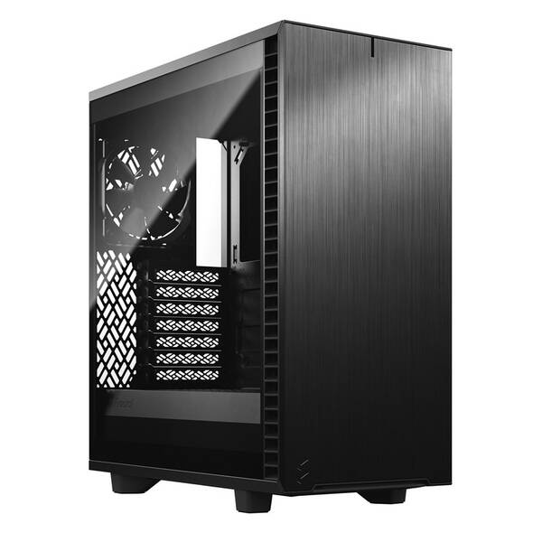 Case FRACTAL DESIGN Define 7 Compact Tempered Glass Light Tint černá

