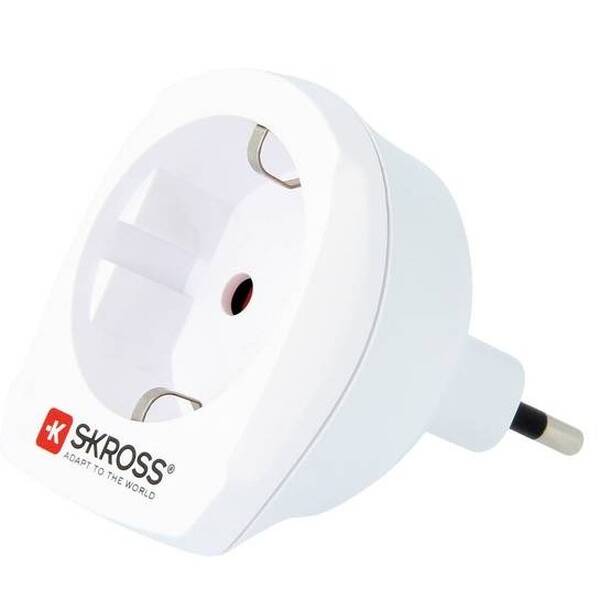 Cestovní adaptér SKROSS pro použití v Itálii bílý

