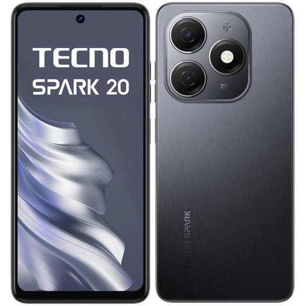 Mobilní telefon Tecno Spark 20 8 GB / 256 GB černý

