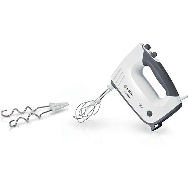 Ruční šlehač Bosch MFQ37400 šedý/bílý

