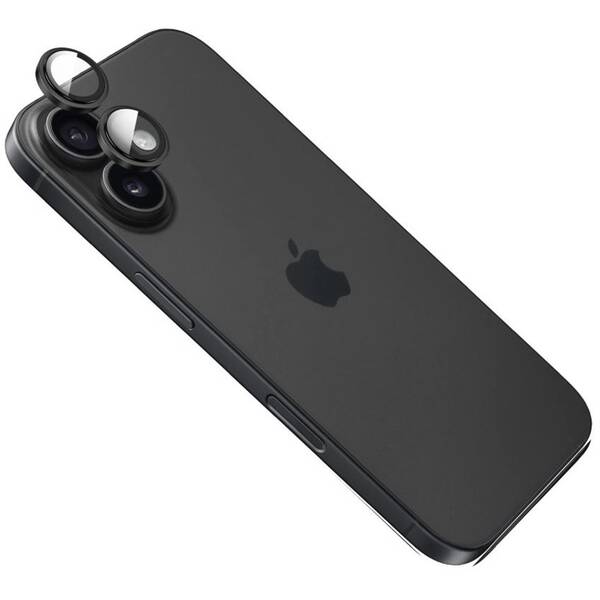 Ochranné sklo čočky fotoaparátu FIXED Armor Camera Glass na Apple iPhone 17 černé


