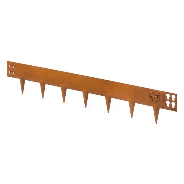 Obrubník G21 OZG21-V10 107,5 x 10 cm, Corten 

