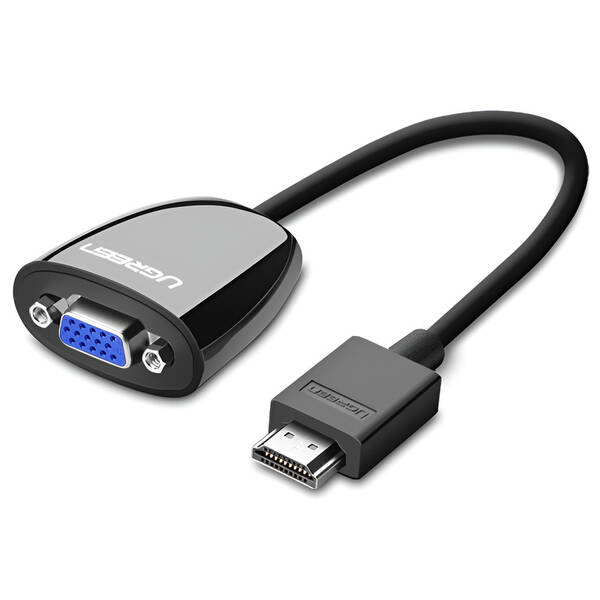 Redukce UGREEN HDMI/VGA černá

