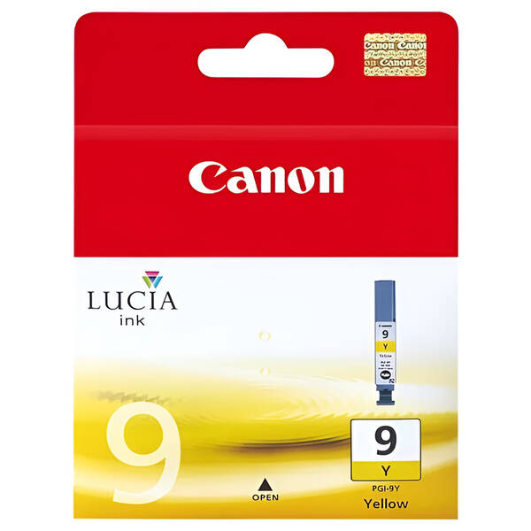 Inkoustová náplň Canon PGI-9Y, 930 stran žlutá

