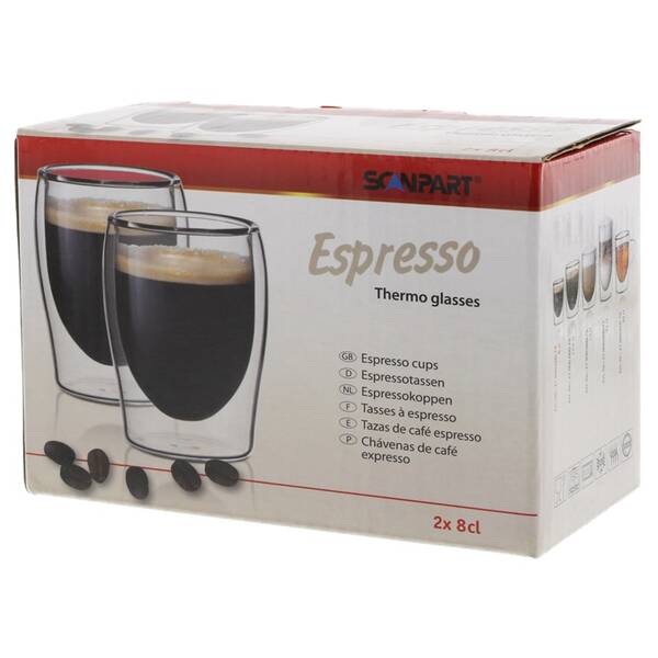Skleničky na espresso Scanpart SCA2790000074 

