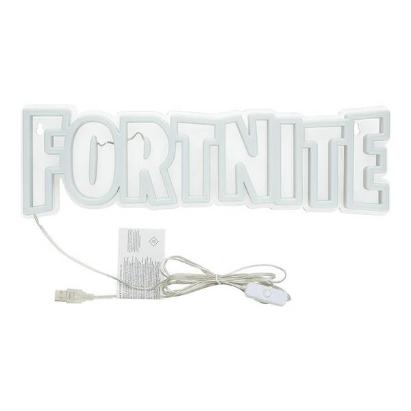 Dekorativní LED Paladone Fortnite Neon bílá

