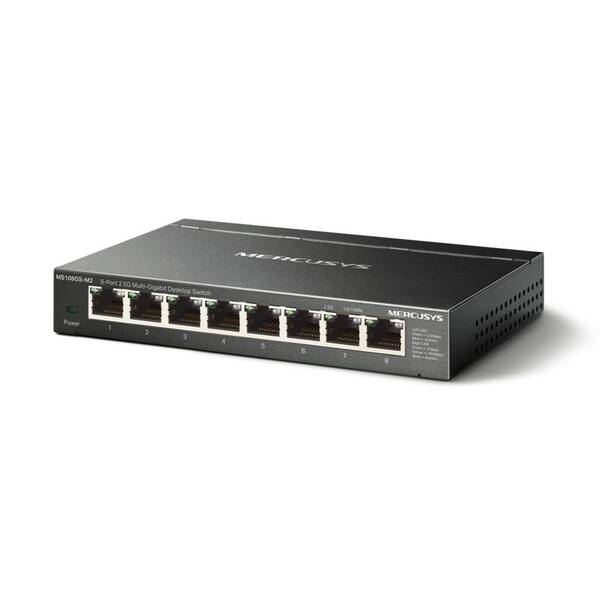 Switch Mercusys MS108GS-M2 (MS108GS-M2) černý

