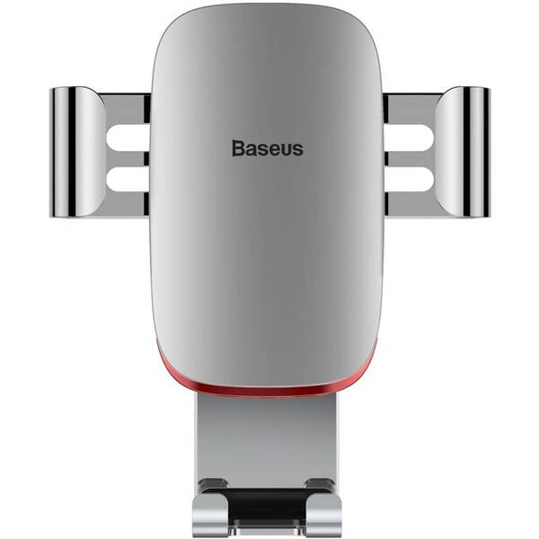 Držák na mobil Baseus Metal Age Gravity stříbrný

