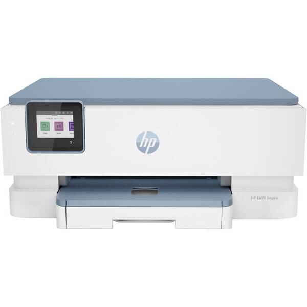 Tiskárna multifunkční HP ENVY Inspire 7221e, služba HP Instant Ink bílá/modrá

