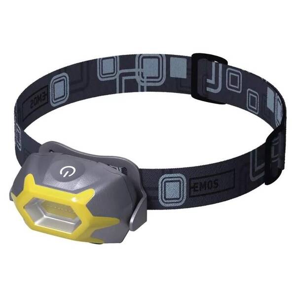 Čelovka EMOS P3532, COB LED, 125 lm, 20m, 3x AAA 

