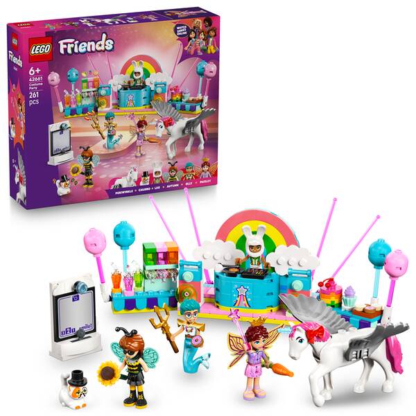 Stavebnice LEGO® Friends 42661 Kostýmová párty s jednorožcem a vílou 

