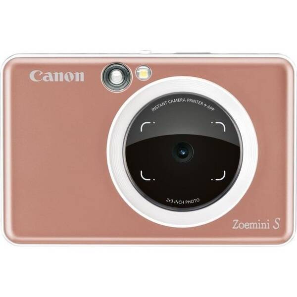 Instantní fotoaparát Canon Zoemini S růžový/zlatý

