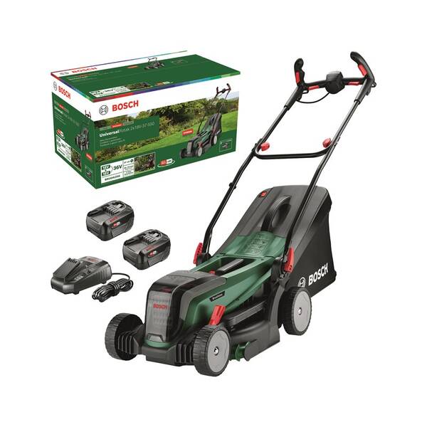 Sekačka Bosch UniversalRotak 2x18V-37-550 (s baterií) 

