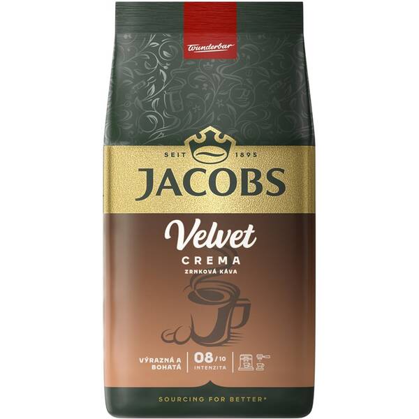 Káva zrnková Jacobs Velvet Crema 500 g 

