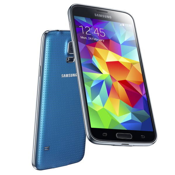 Mobilní telefon Samsung S5 (SM-G900) - Electric Blue modrý

