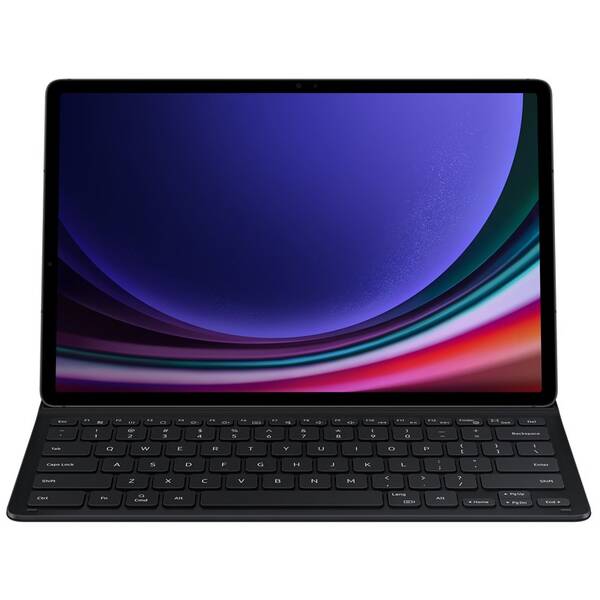 Pouzdro na tablet s klávesnicí Samsung Galaxy Tab S9+ Book Cover Keyboard Slim černé

