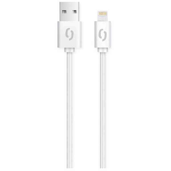 Kabel Aligator USB/Lightning, 1m bílý

