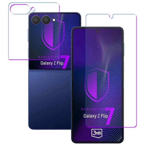 Ochranná fólie 3mk SilverProtection+ Folded Edition na Samsung Galaxy Z Flip7 

