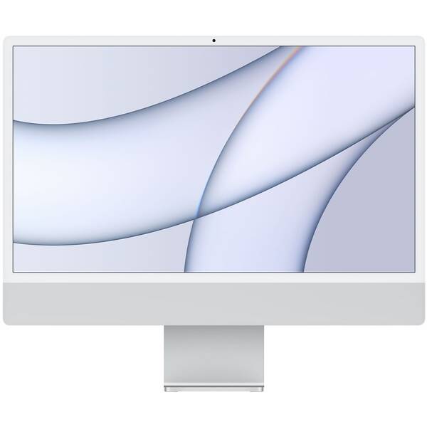 Počítač All In One Apple 24" CTO M1 7x GPU, 8GB, 512GB, CZ - Silver 

