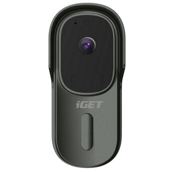 Videozvonek iGET HOME Doorbell DS1 šedý

