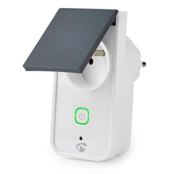 Chytrá zásuvka Nedis SmartLife, 16A, 3680 W, venkovní IP44 

