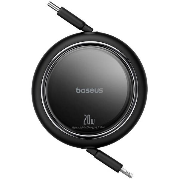 Kabel Baseus Free2Pull USB-C/Ligtning 1m 20W černý

