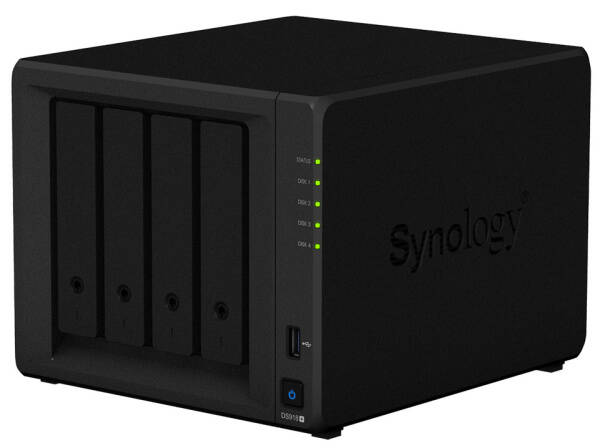 Datové úložiště (NAS) Synology DS918+ černé

