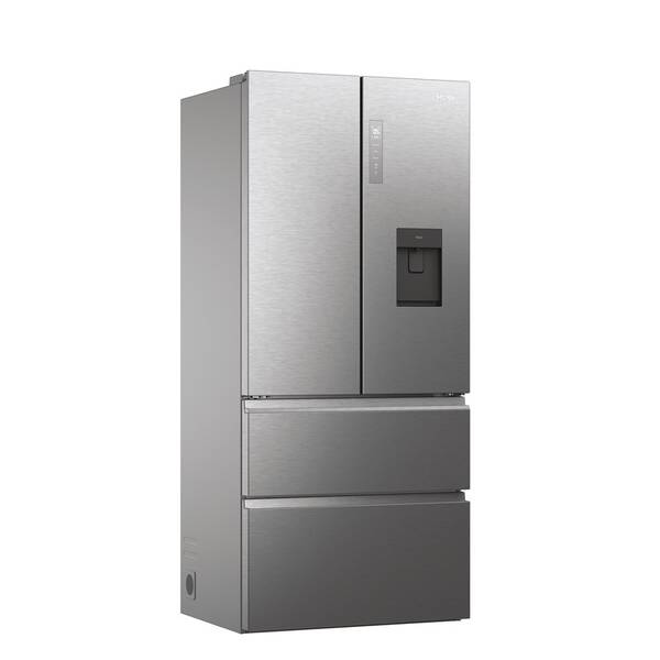 Americká lednice Haier HFW7819EWMP stříbrná

