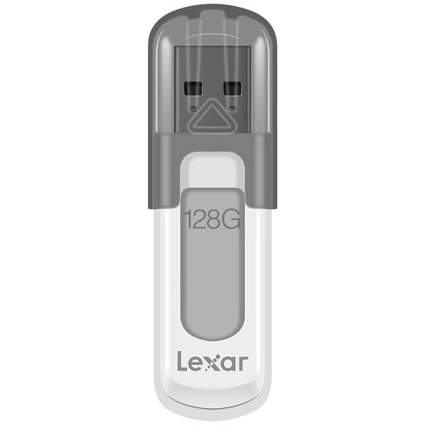 USB Flash Lexar JumpDrive V100 USB 3.0, 128GB šedá barva
