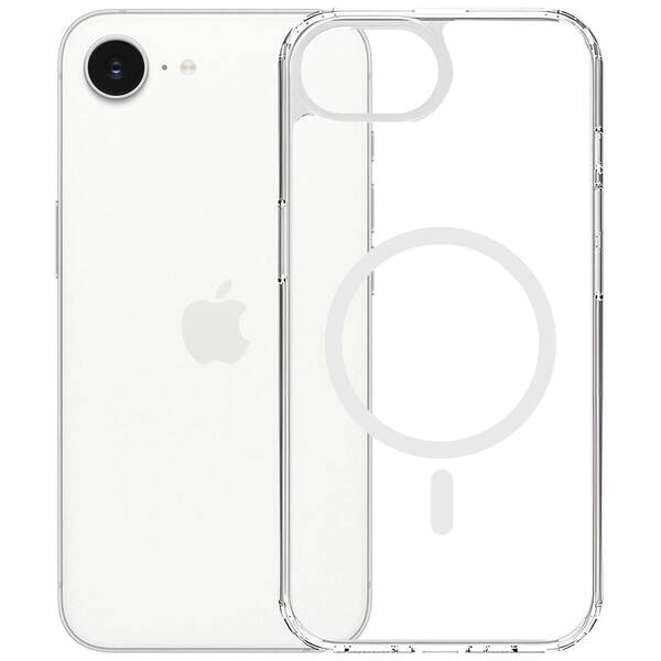 Kryt na mobil 3mk Armor MagCase na Apple iPhone 16e/17e průhledný

