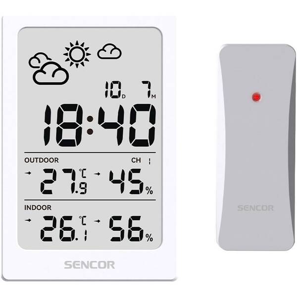 Meteorologická stanice Sencor SWS 2300 bílá

