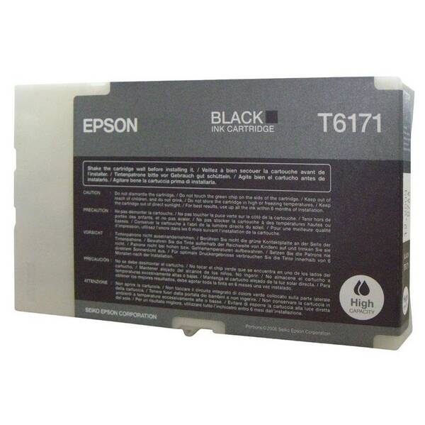 Inkoustová náplň Epson T6171, 100 ml černá

