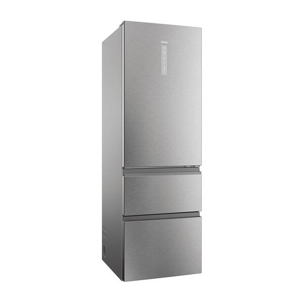 Chladnička s mrazničkou Haier HTW5618DNMG stříbrná


