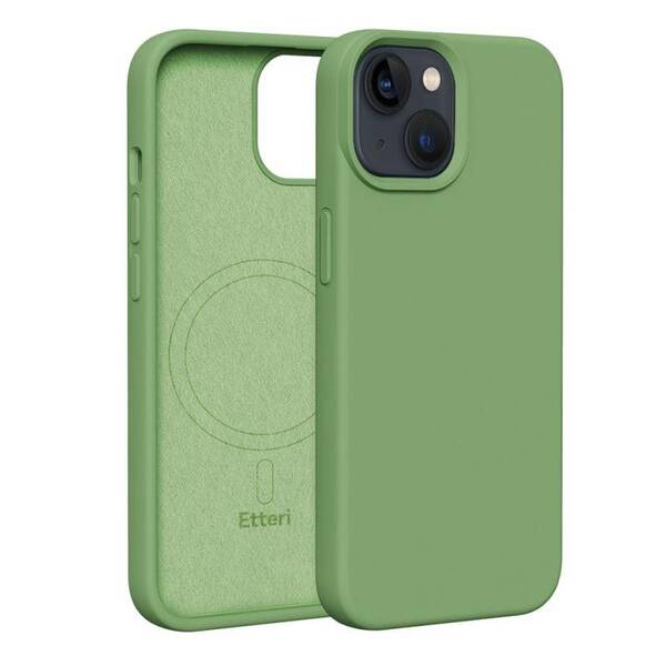 Kryt na mobil CPA Etteri Mag na Apple iPhone 14 zelený

