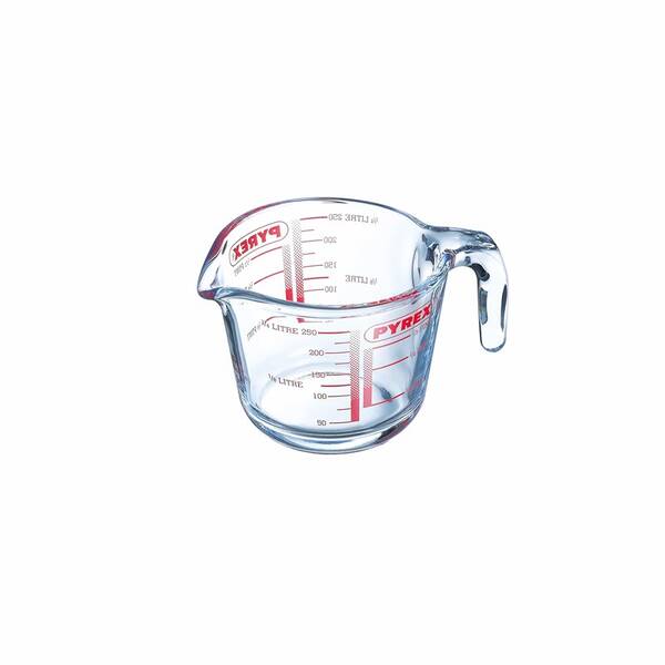 Odměrka Pyrex 0,25 l sklo

