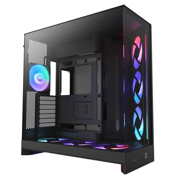 Case NZXT H9 Flow RGB+ černá

