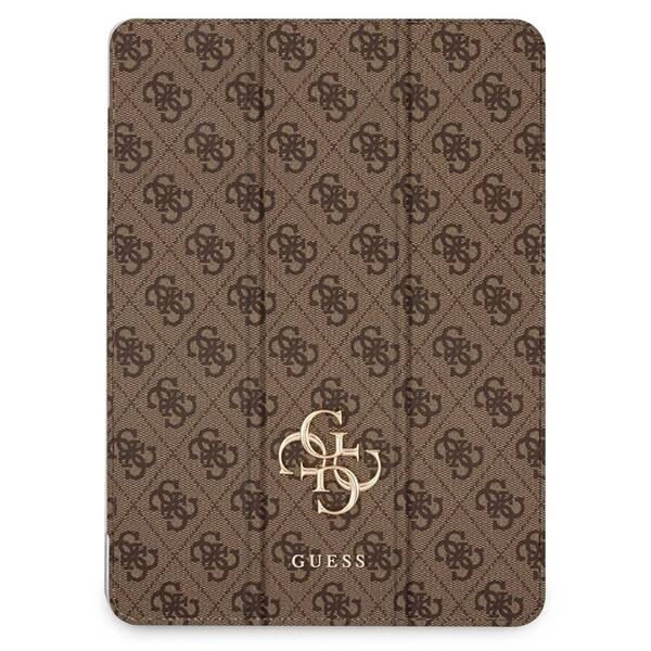Pouzdro na tablet Guess 4G Folio Cover na Apple iPad Pro 12.9" hnědé

