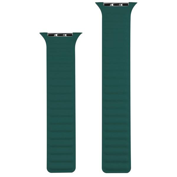 Řemínek COTECi Double Suction kožený na Apple Watch 38/40/41 mm hnědý

