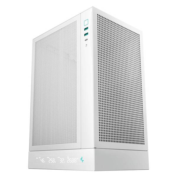 Case DeepCool CH170 Digital bílá

