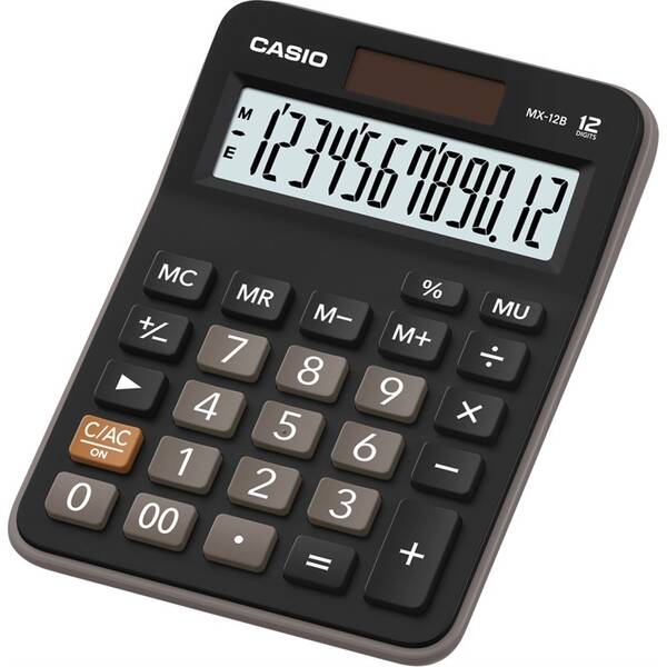 Kalkulačka Casio MX-12B BK černá

