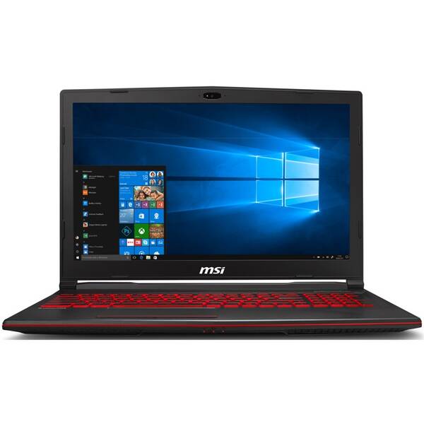 Notebook MSI GL63 9RC černý

