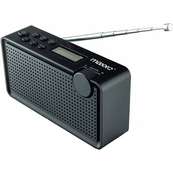 Radiopřijímač s DAB+ Maxxo PB01 černý

