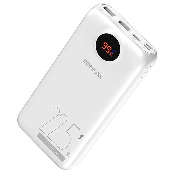 Powerbanka Romoss PSW30PF 30000mAh 22.5W bílá

