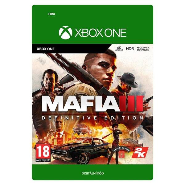  Take 2 Xbox One Mafia III: Definitive Edition - elektronická licence 

