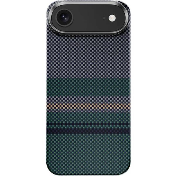 Kryt na mobil Benks ArmorAir Aurora Kevlar na Apple iPhone Air modrý/zelený

